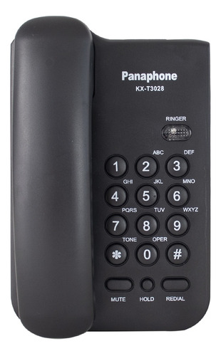 Telefono De Mesa Panaphone Kx-t3026 Negro