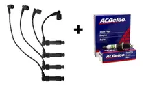 Comprar Set Cables De Bujias + 4 Bujias Para Optra Acdelco