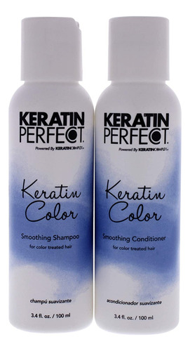 Keratin Perfect - Color Travel Duo - Champu Y Acondicionador