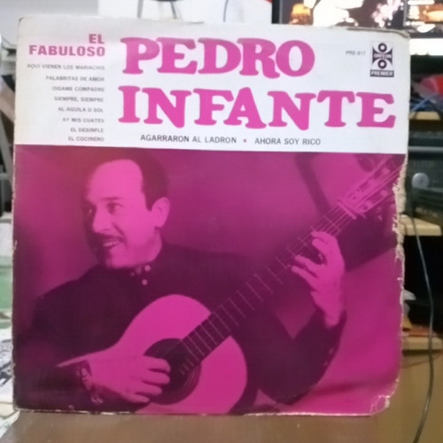 El Fabuloso Pedro Infante Vinil,lp,acetato