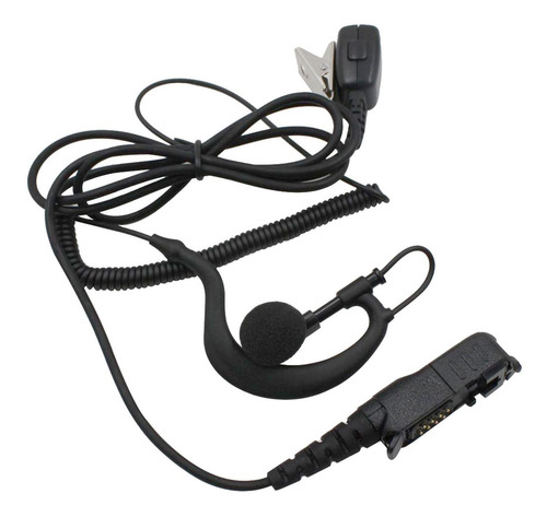 Fone De Ouvido Walkie Talkie, Com Fone De Ouvido Ptt Mic