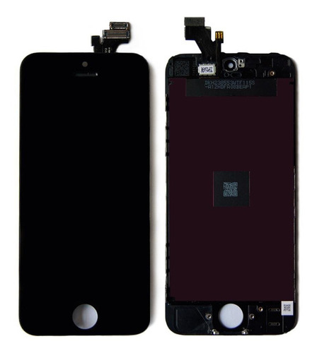 Modulo Display Repuesto iPhone 5s Negro Colocado - Otec