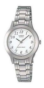 Casio # Ltp1128a-7b Moda Mujer Metal Analógico