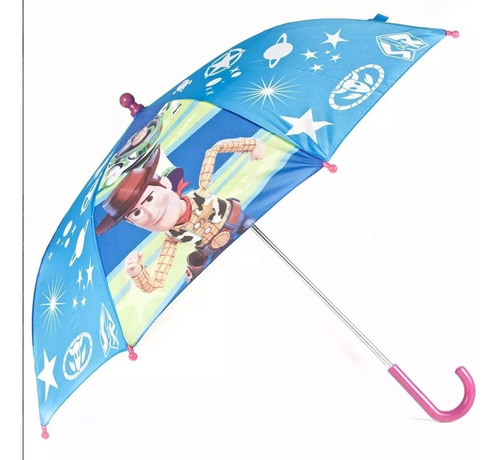 Paraguas Infantil Toy Story Woody En Tela Impermeable Wabro