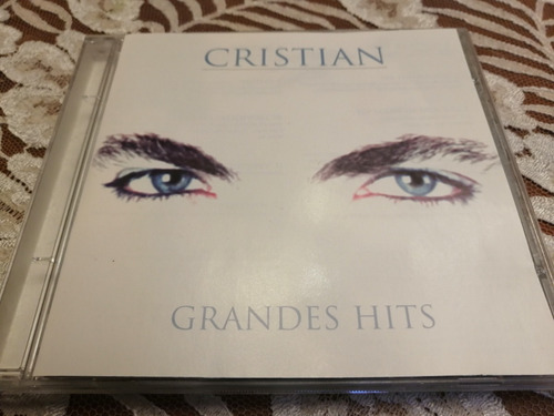 Cd Cristian Castro Grandes Hits Balada Pop Fans (Usado)