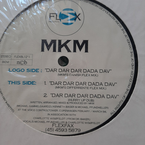 Vinilo Mkm Dar Dar Dar Dada Dav Flex Records E1