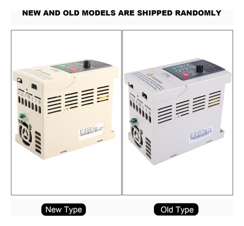 Inversor De Frecuencia Variable 220v 0.75kw Vfd Monofásico