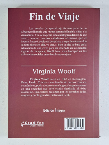 Fin De Viaje - Virginia Woolf - Libro Nuevo