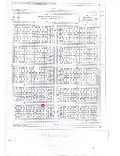 Imagen 3 de 3 de Venta - Lote Barrio Nuevo Loreto - Jáuregui