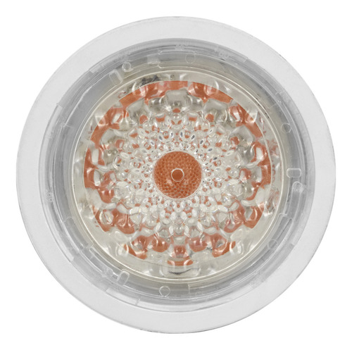 Foco Led Gu10 7w Ángulo Ajustable Illux Fl-10gu10.727aai90d Luz Luz Cálida (2700K)