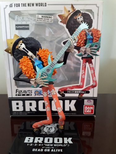 Action Figure Brook Figuarts Zero One Piece Original 