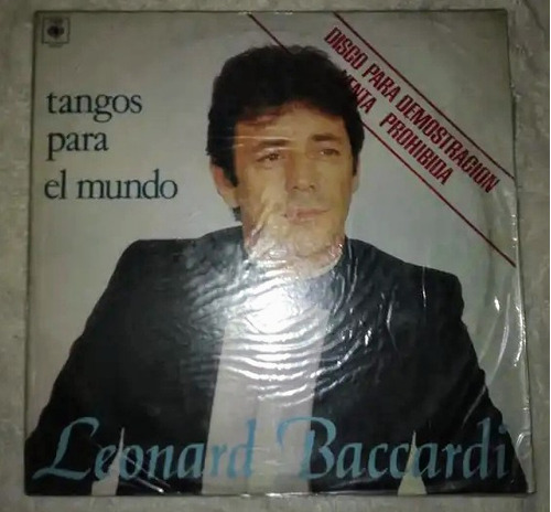 Leonard Baccardi Tangos Para El Mundo Disco Lp Vinilo Promo 