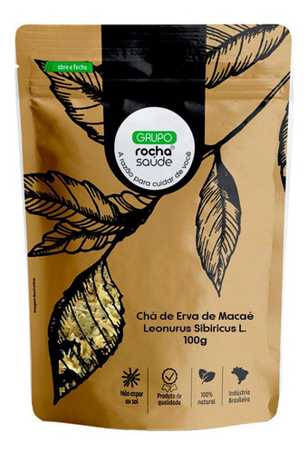 Chá De Erva De Macaé - Rubim - Leonurus Sibiricus L. - 100g