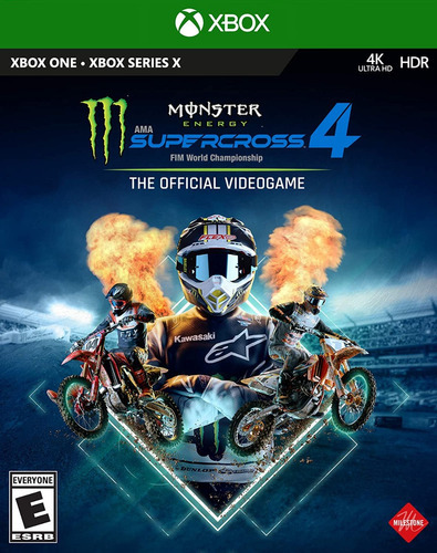 Monster Energy Supercross 4 Xbox One/series X Físico Sellado