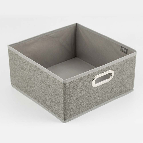 Caja Pleglable  5five 138886c Gris Lino