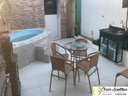 Imagem 4 de 5 de Excelente Casa Triplex Á Venda 3/4 Com Piscina E Área Gourmet Privativas | Stella Maris