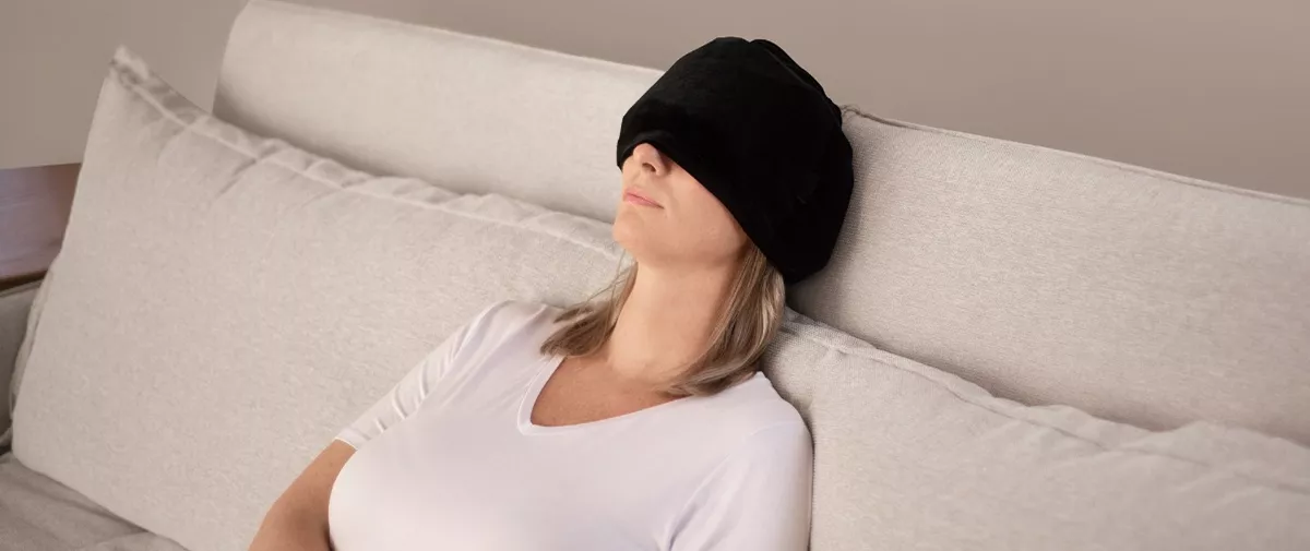 Tercera imagen para búsqueda de gorro para migraña