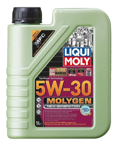 Aceite 5w-30 1lt Molygen Liqui Moly