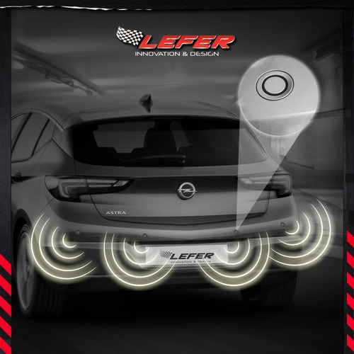 Imagen 2 de 10 de Sensor De Estacionamiento * Colores Con Display Y Sonido