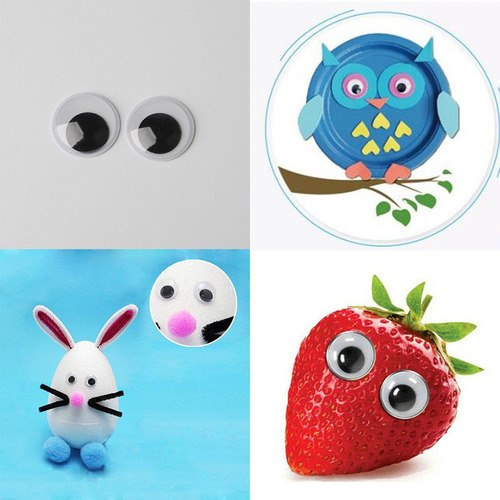 Wiggle-, Accesorios Para Ojos De Animales, 926 Piezas