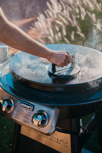 Prensa Para Hamburguesas Cuisinart Smashed, Hierro Fundido C