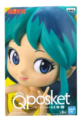 Banpresto Bandai Qposket Urusei Yatsura Lum Iii Original