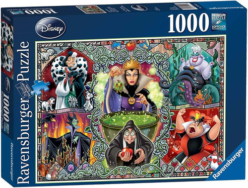 Rompecabezas Puzzle Ravensburger Las Villanas De Disney 1000