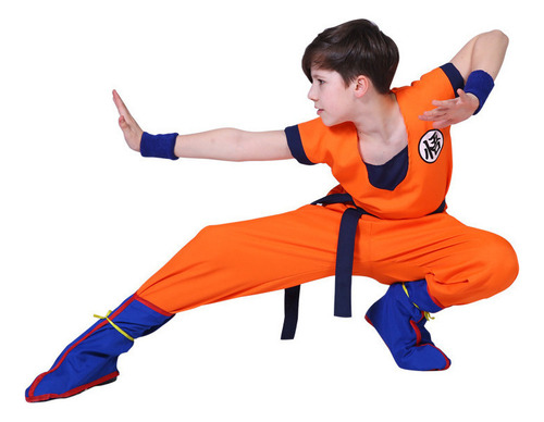 Set De 5 Piezas Halloween Dragon Ball Goku Para Niños