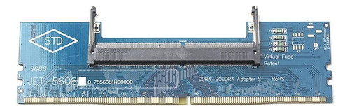 New Cartão Adaptador Ddr4, Conector Azul Para Laptop Ddr4