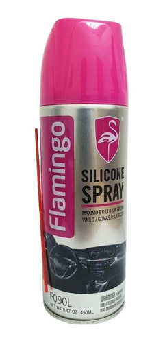 Spray Silicona Para Autos 450ml Flamingo F090l