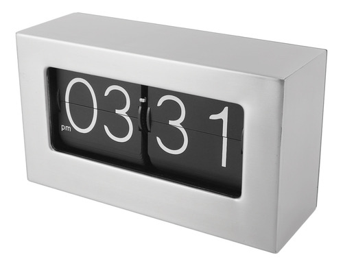 Relógio De Mesa Flip Relógio Giratório Automático 12h