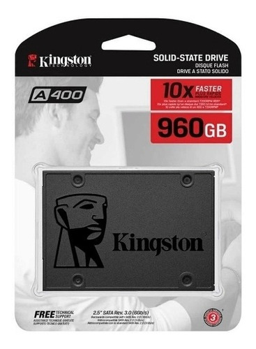 Disco Duro Estado Solido Kingston 960gb Ssd A400 