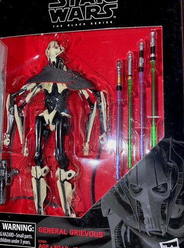 Fig. Star Wars General Grievous Black Series, Vingança Sith