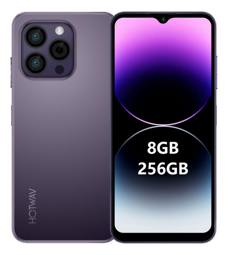 Hotwav Note 13 Pro Dual SIM 256 GB violeta 8 GB RAM