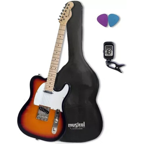 Guitarra Strinberg Telecaster Tc 120s Kit+capa Luxo Promoção