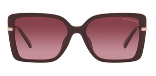 Gafas De Sol Michael Kors Castellina Mujer Originales Color Rojo Color Del Armazón Marrón