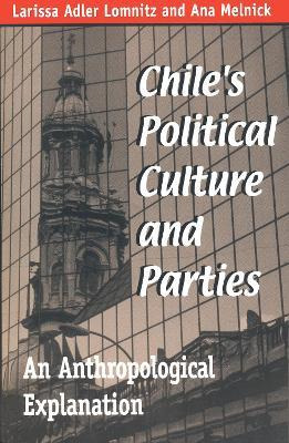 Libro Chile's Political Culture And Parties - Larissa Adl...