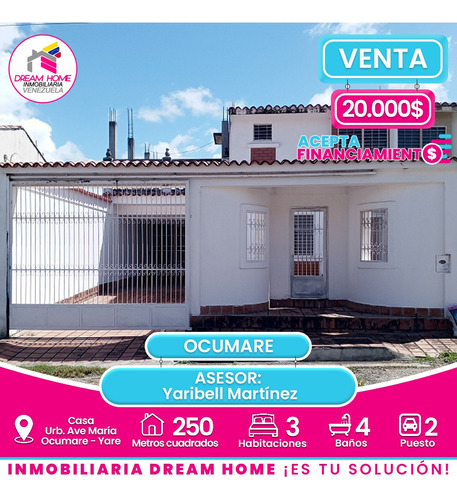 Townhouse En Venta  Urb. Ave María - Carretera Ocumare-yare