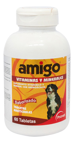 Amigo Vitaminas Y Minerales Suplemento X 60 Tabs