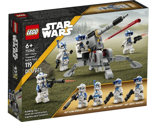 Lego Star Wars 75345 Soldados Clon Troopers De La 501