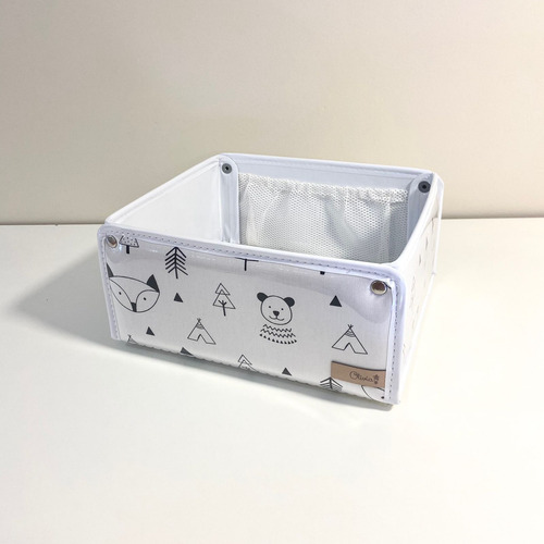 Caja Organizadora Nylon Cristal - Chica - 25x22x11cm