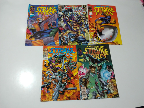 Coleção Completa Codinome Strike Force Do Número 1 Ao 5
