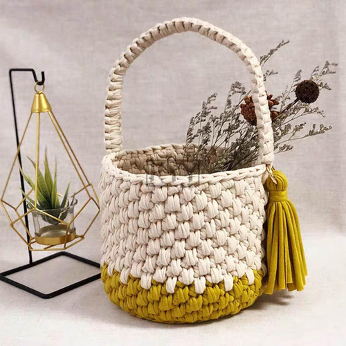 2 Diy Bolsas De Tejer Alfombrilla Blanco 22x10 Cm