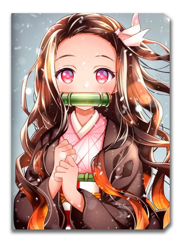Imagen 1 de 2 de Bitácora De Dibujo Mediacarta Nezuko 50 Hojas