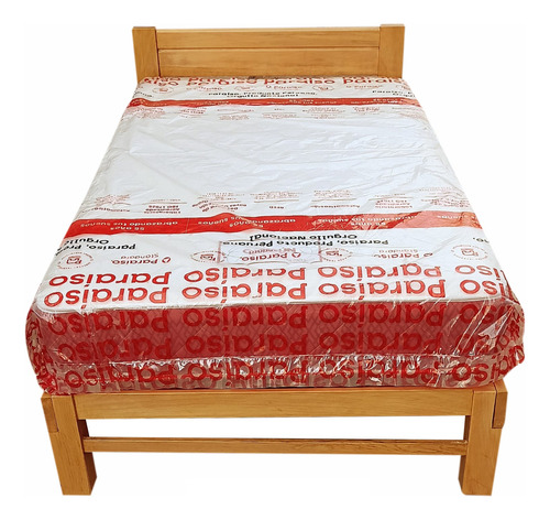 Cama Plaza Y Media,madera Capirona,modelo Nipon Iii