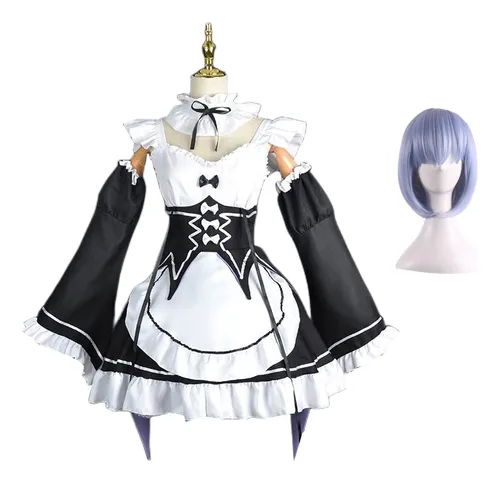 Disfraz De Cosplay De Ram Rem Re:zero Kara Hajimeru Isekai