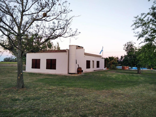 Campo A La Venta En Salto Grande, Santa Fe. 11 Hectareas Con Casa Y Pileta