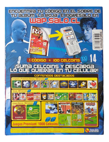 Álbum Historia De La Roja Rumbo Al Mundial Completo , Pegado