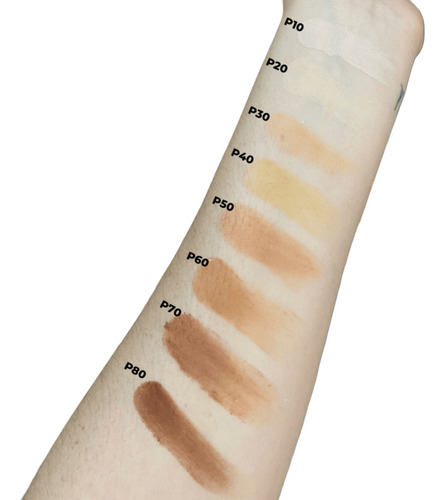 Base de maquiagem em pó Ruby Rose Linha Rosa Pó Compacto Pure Porcelain tom p10 - 7mL 7g