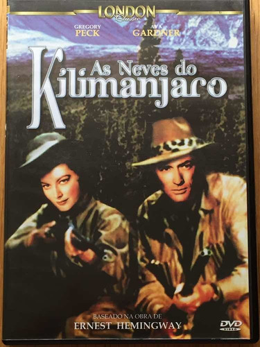 Dvd Filme As Neves Do Kilimanjaro - Gregory Peck/ Gardner (Usado)